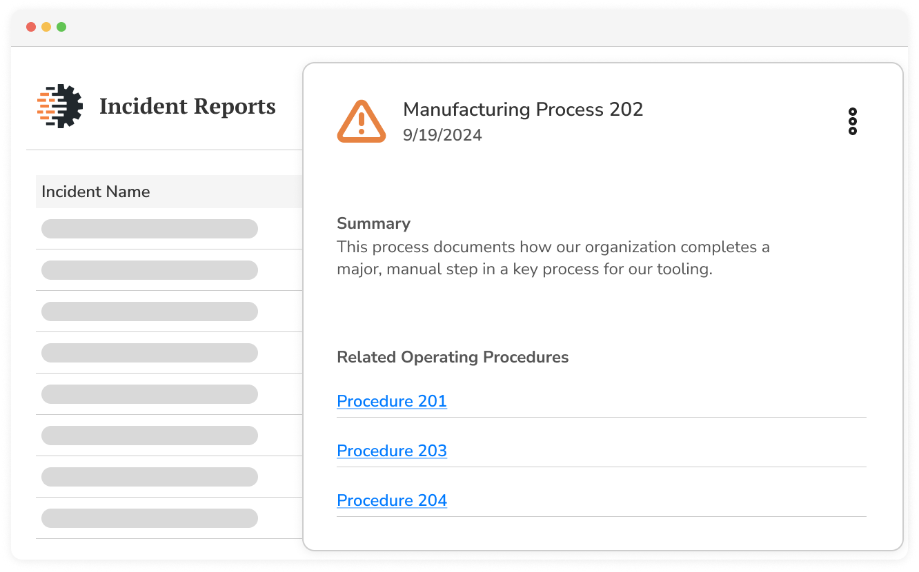 Incident Reporting Quality Management